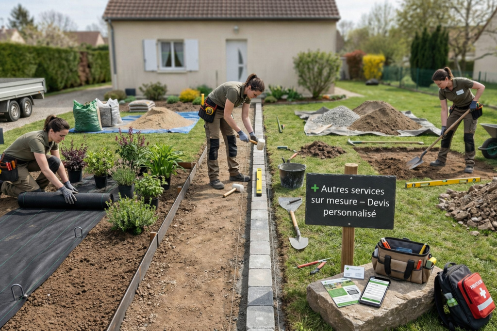 autres services sur mesure espaces verts