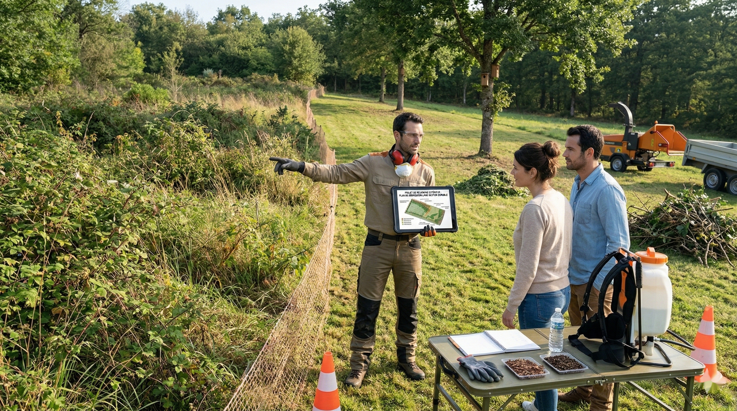 débrousaillage espaces verts