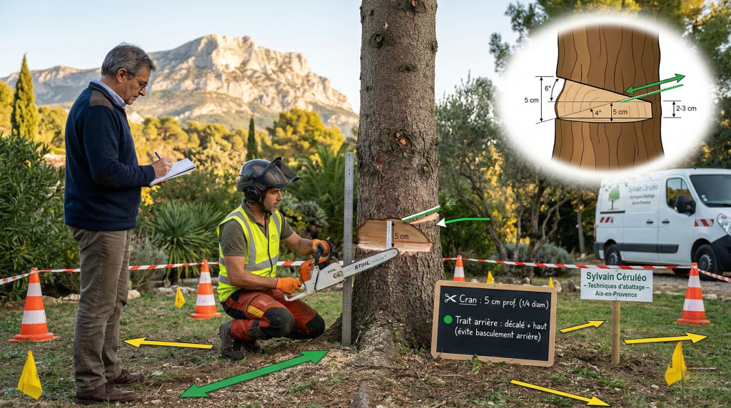 Petit abattage : guide pratique et sûr pour couper un arbre petit abattage les techniques de coupe