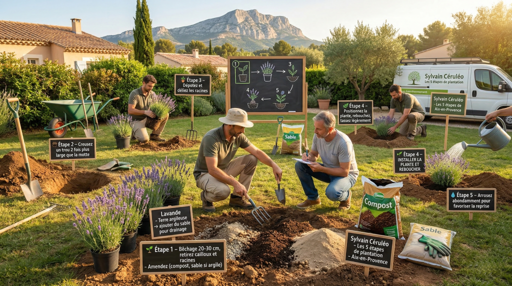 plantation fleurs et arbustes comment planter en 5 étapes