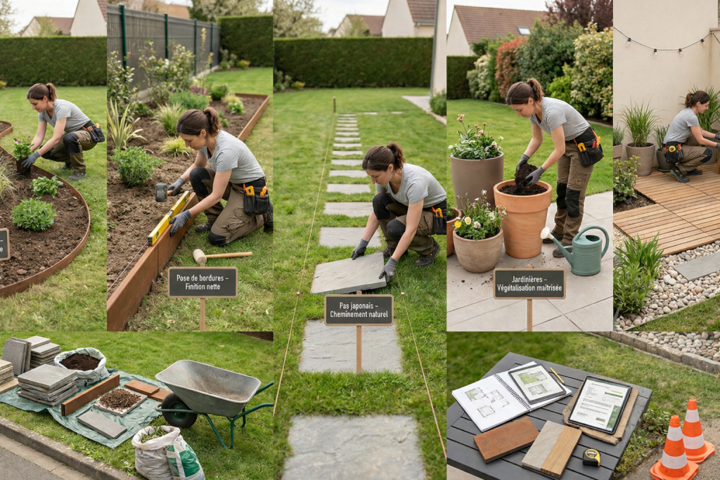 services espaces verts petites créations et aménagements