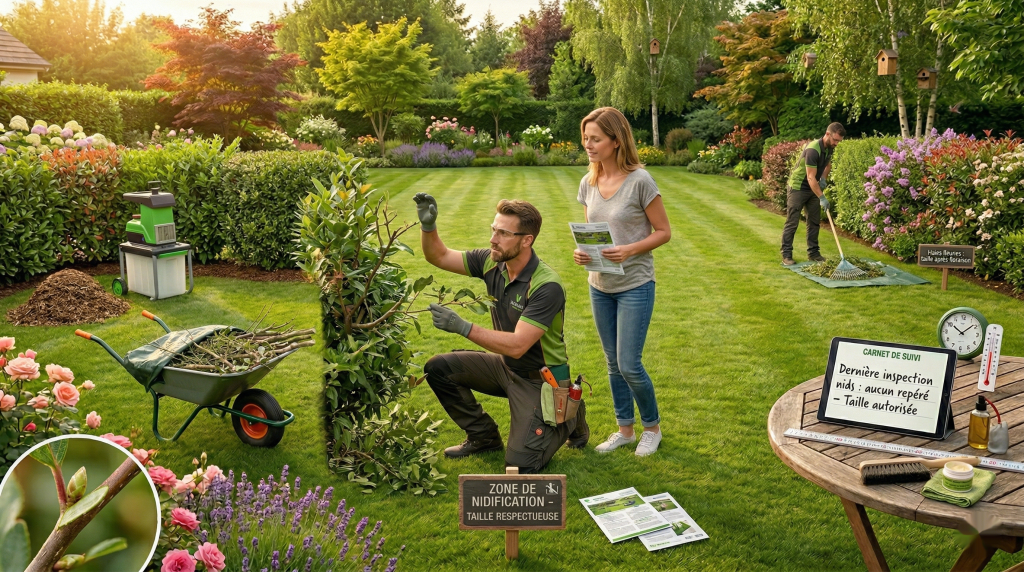 services espaces verts taille de haie et arbustes