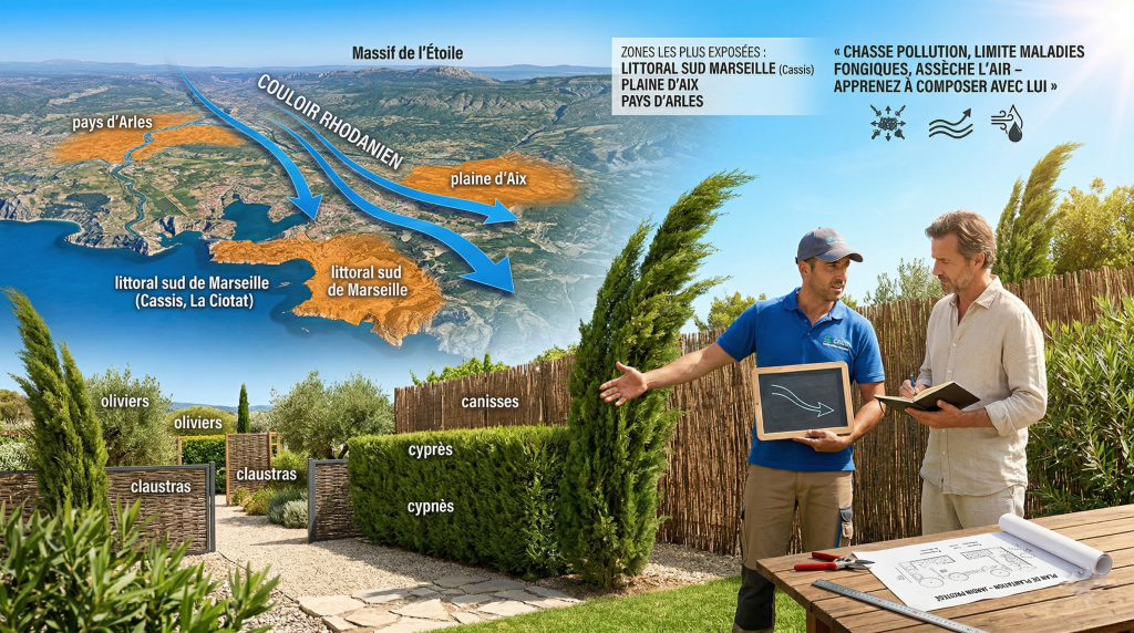 Protégez votre jardin du Mistral : conseils & solutions comment protéger son jardin du mistral, pourquoi est t