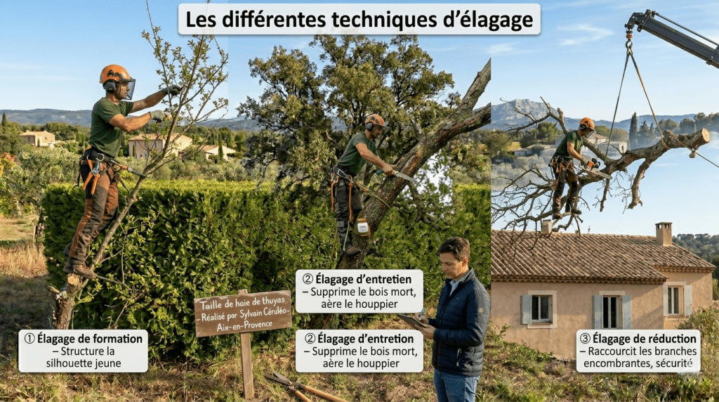 les différentes techniques d