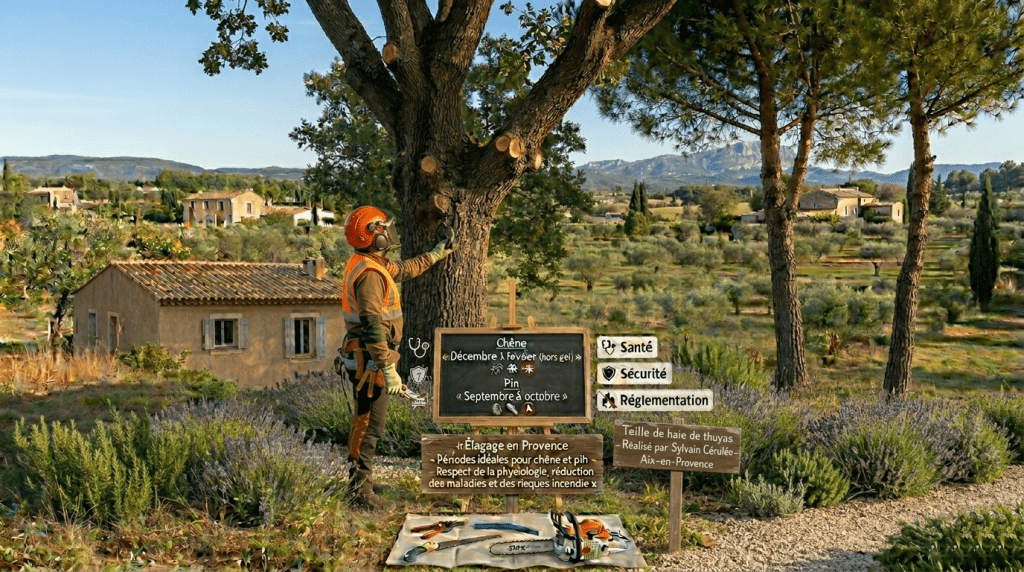 Quelle est la meilleure période pour élaguer un chêne ou un pin en Provence quelle est la meilleure période pour élaguer un chêne
