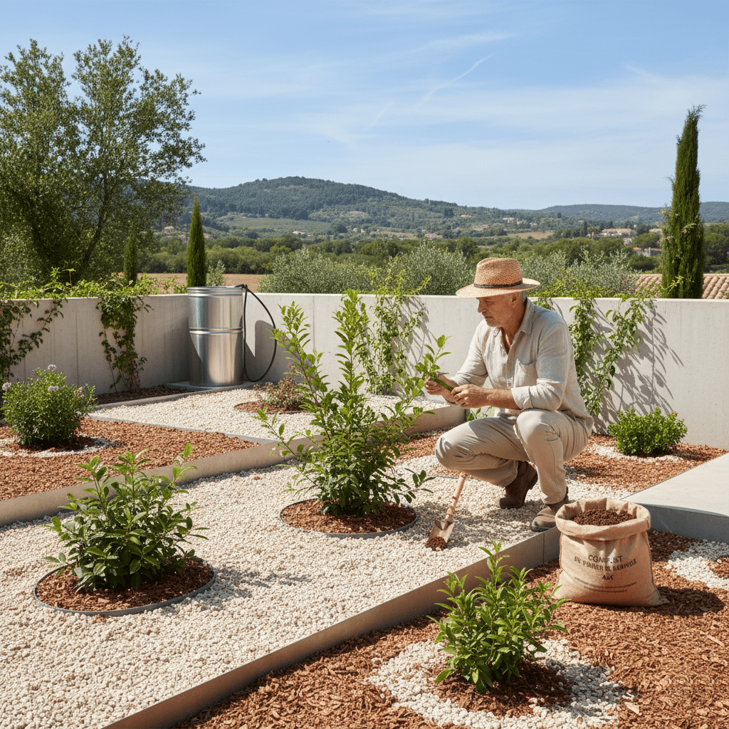 Jardinier à Aix-en-Provence : Le Guide Expert 2026 pour un Jardin Méditerranéen Résilient qu